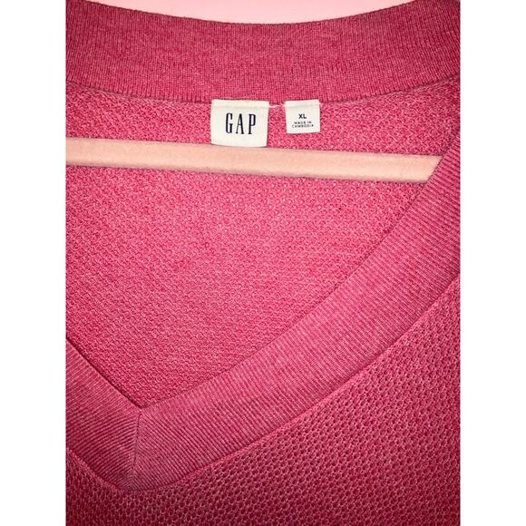 Gap pink lightweight knit sweater size XL - Picture 3 of 4